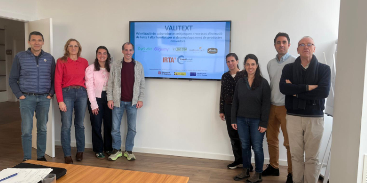 VALITEXT culmina amb bons resultats la valorització de subproductes alimentaris mitjançant tecnologia d’extrusió