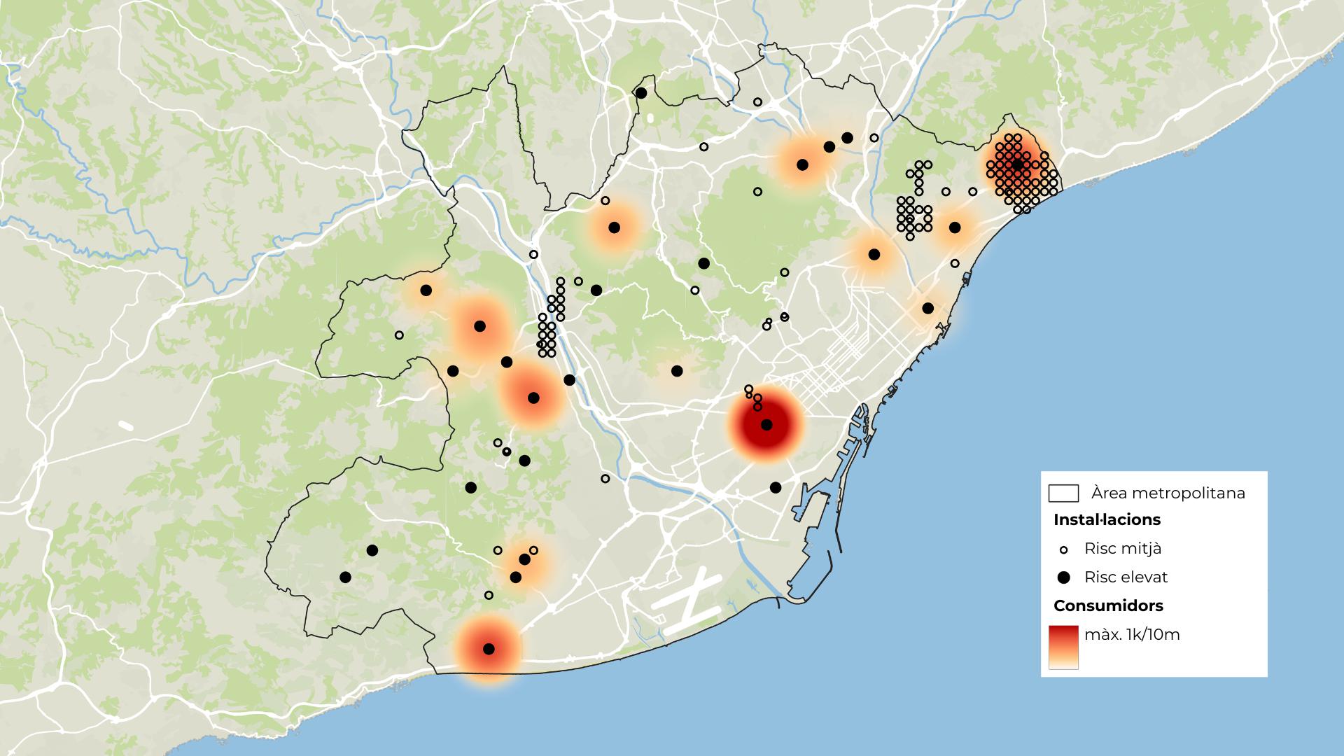 IREC quantifica el risc que patirà la xarxa elèctrica a  Barcelona davant d’inundacions