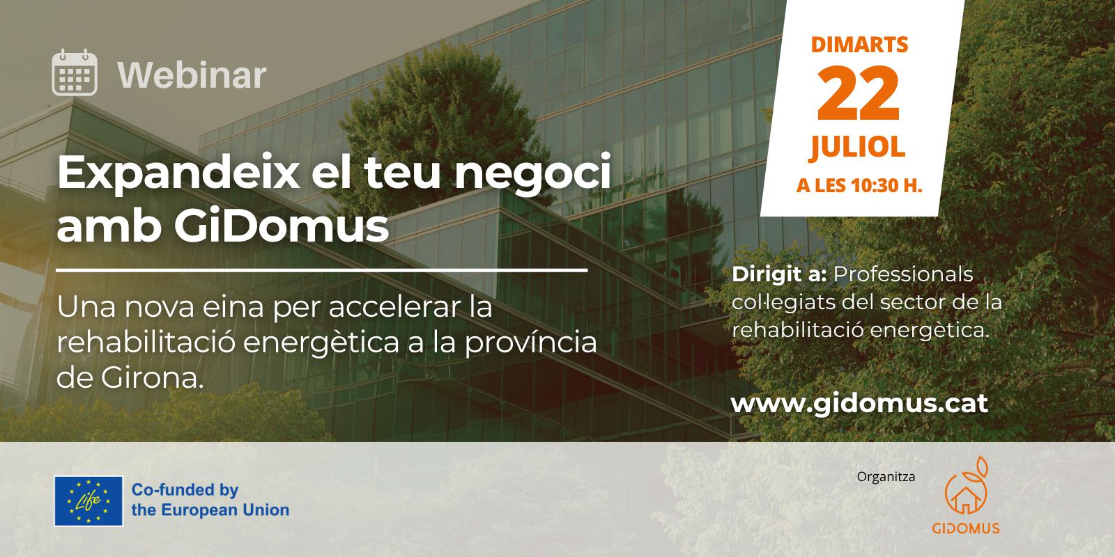 Webinar: Expandeix el teu negoci amb GiDomus