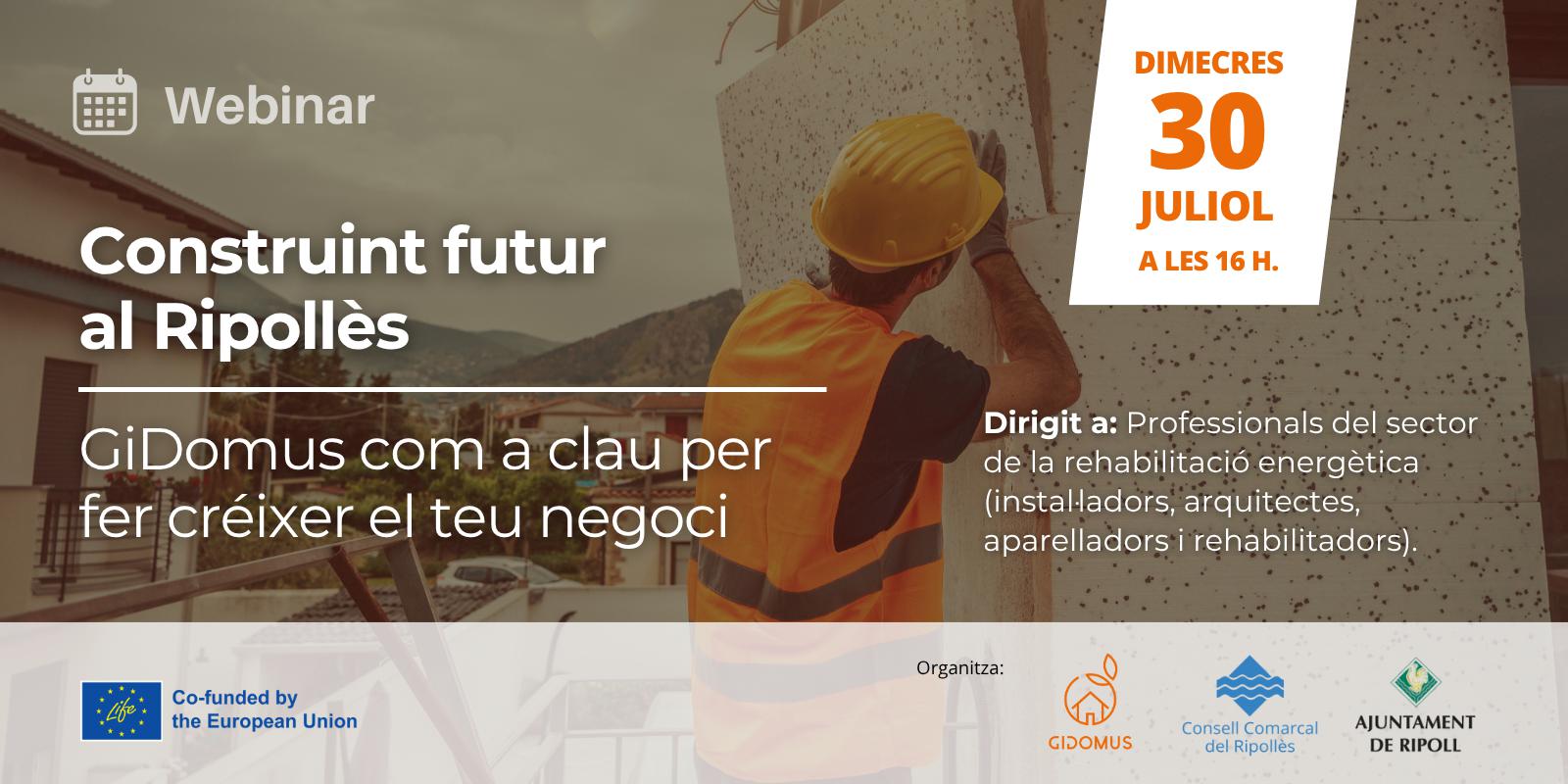 Webinar | Construyendo futuro en el Ripollès: GiDomus como clave para hacer crecer tu negocio