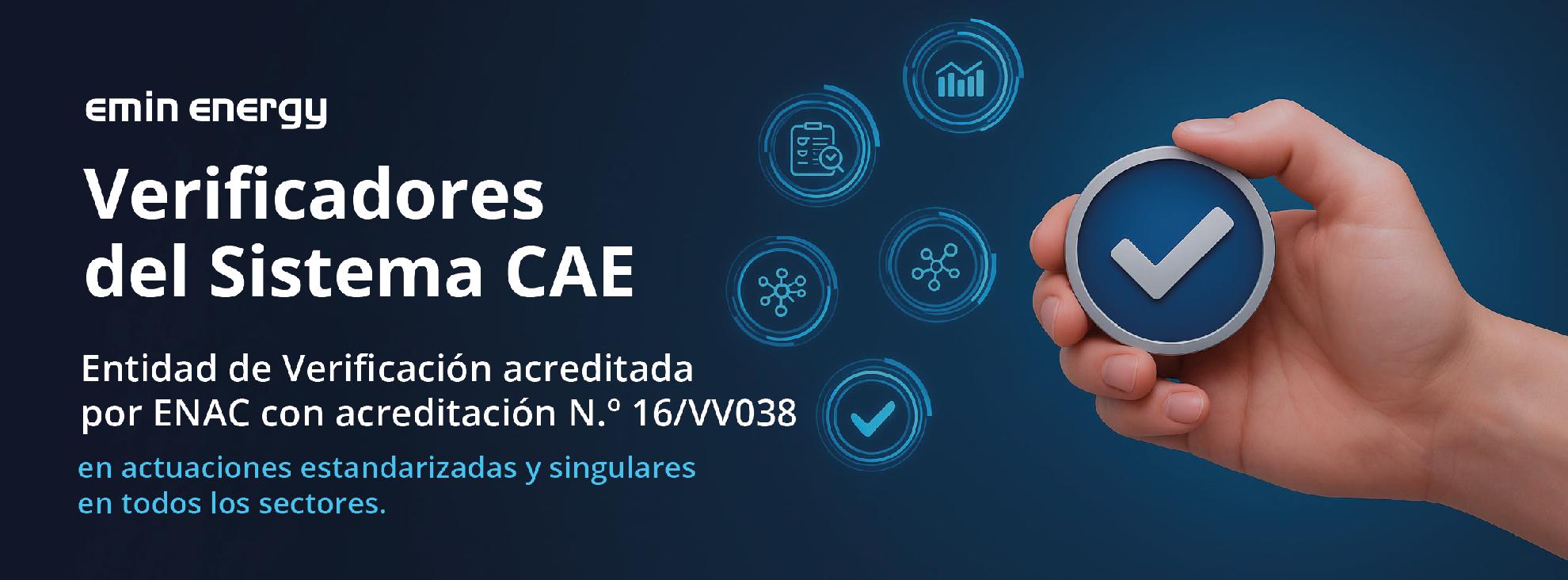 Emin Energy obtiene la acreditación de ENAC como entidad verificadora del Sistema de Certificados de Ahorro Energético (CAE)