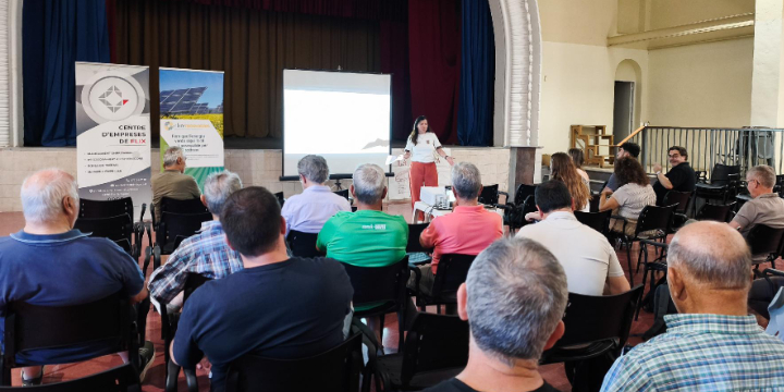 El projecte CECOOP EBRE presenta a Ginestar els resultats de l'estudi sobre una comunitat energètica cooperativa
