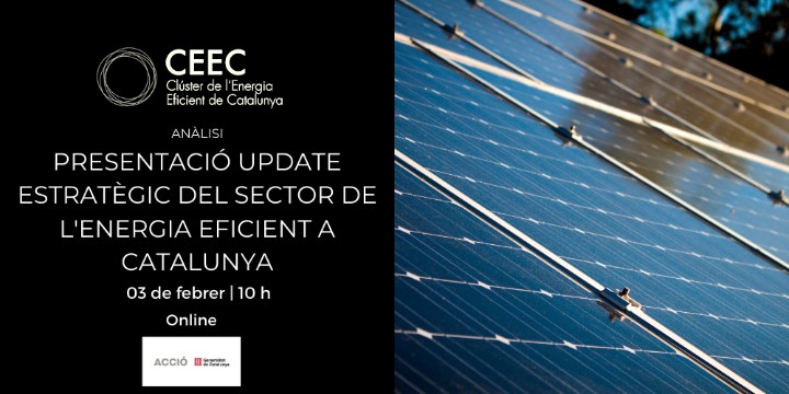 Presentació Update Estratègic del sector de l'energia eficient a Catalunya
