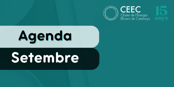 Ja disponible l'agenda del CEEC per al mes de setembre!