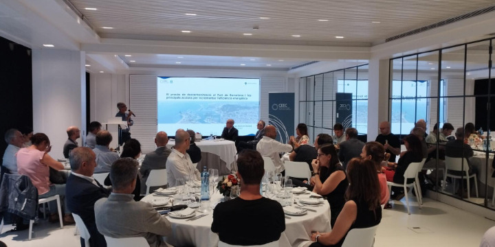 El Port de Barcelona presenta la seva estratègia de descarbonització en una nova edició del CEEC Business Lunch