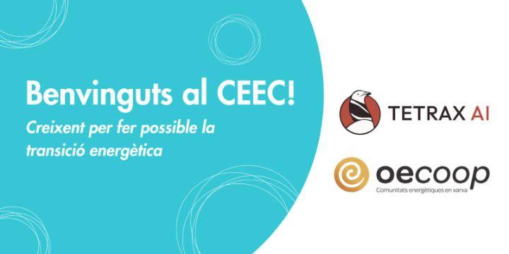 El CEEC comença l’any amb l’adhesió de dos nous socis, OSONA ENERGIA i TetraxAI