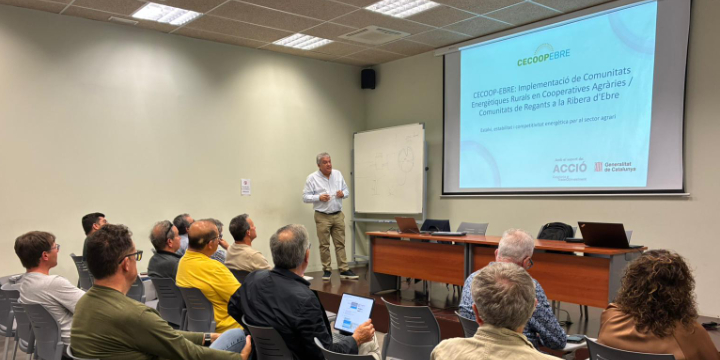 Impulsem la transició energètica a les Comunitats de Regants de la Ribera d’Ebre