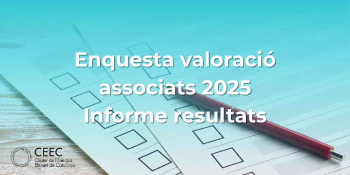 Els socis del Clúster de l’Energia Eficient de Catalunya aposten pels esdeveniments i la col·laboració entre membres del sector com a motors del 2026