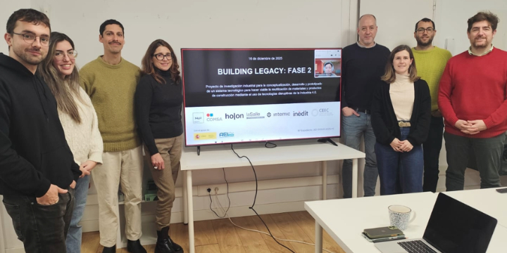 El projecte “Building Legacy” impulsa la reutilització massiva de materials en la construcció mitjançant Intel·ligència Artificial i Passaports Digitals