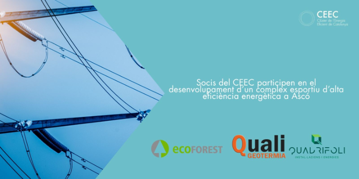 Socis del CEEC participen en el desenvolupament d’un complex esportiu d’alta eficiència energètica a Ascó