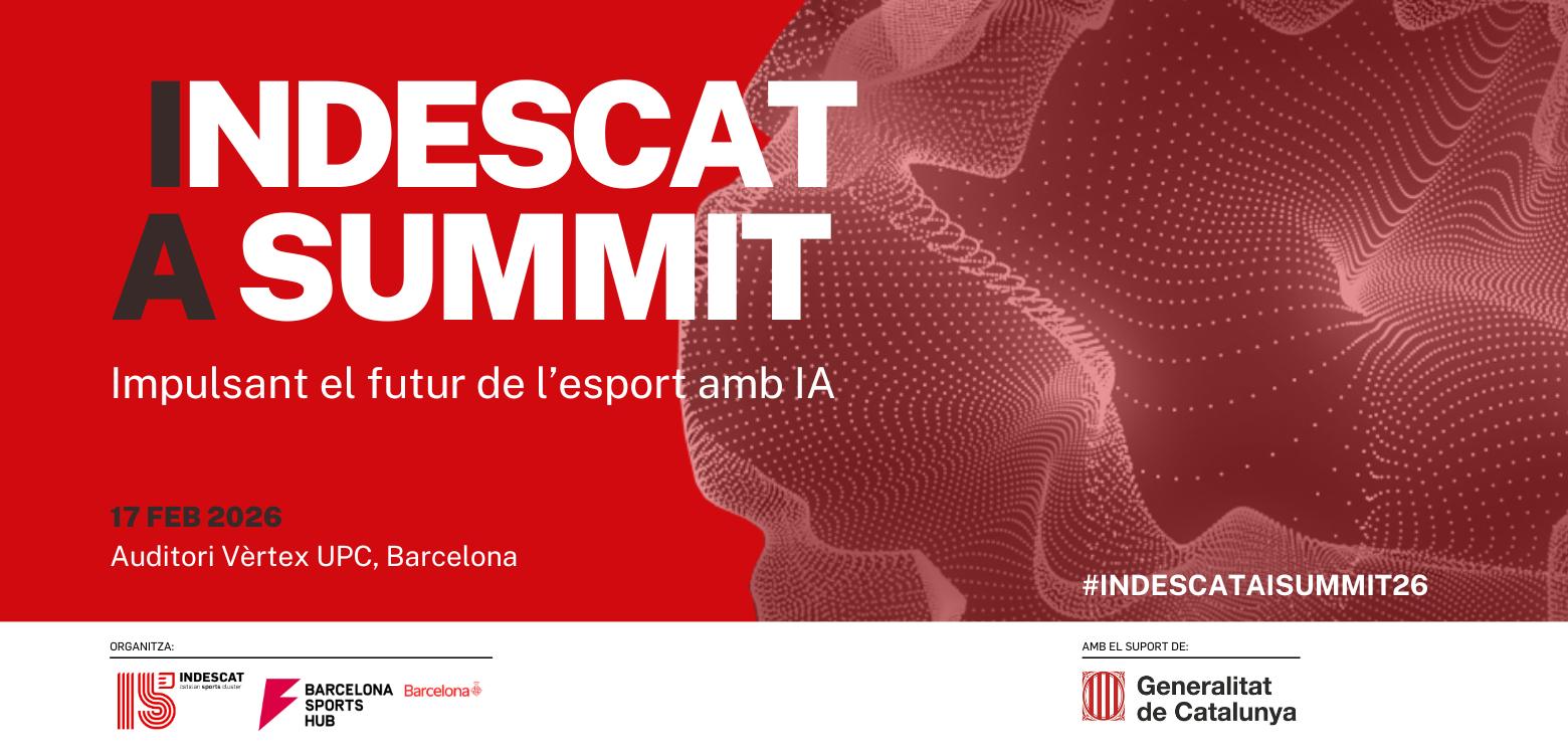 SAVE THE DATE: INDESCAT AI SUMMIT 2026, donde la IA y el deporte se unen