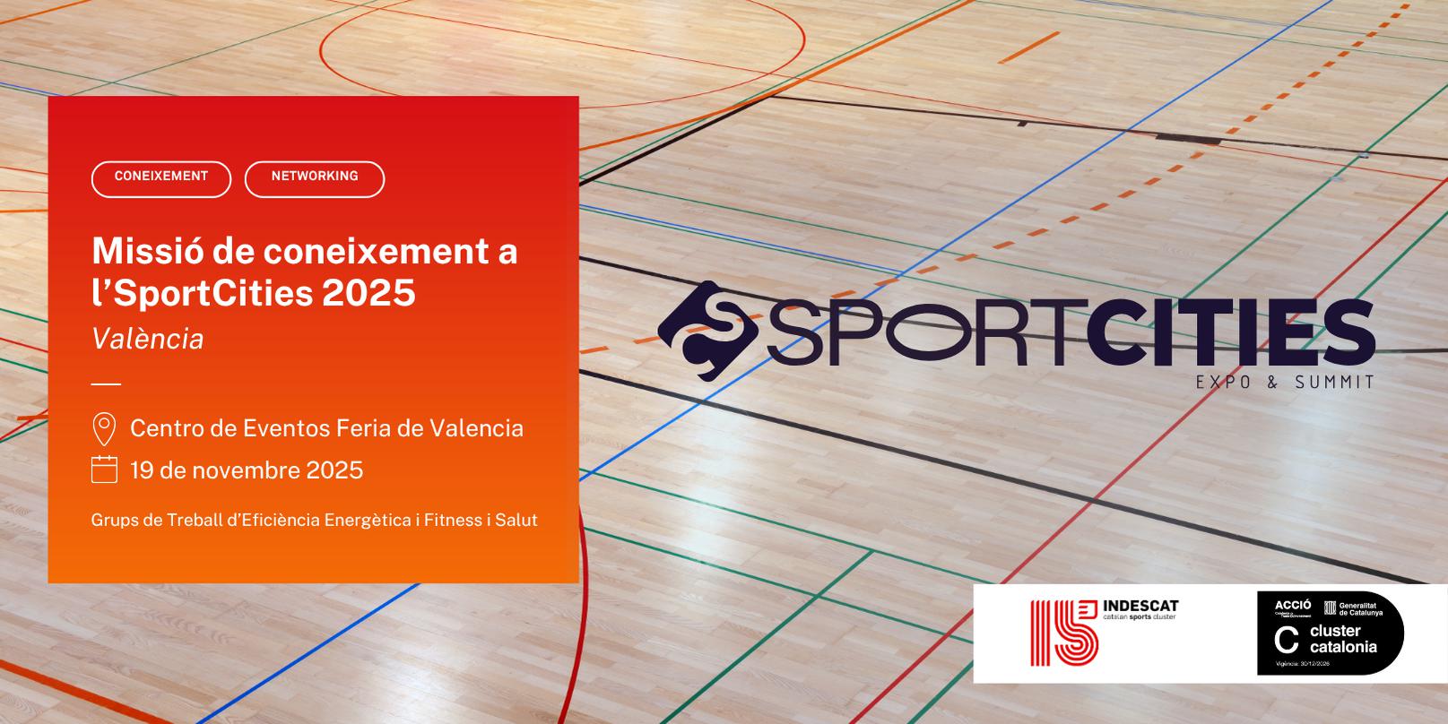 Missió de coneixement a la Fira SPORTCITIES 2025 de València