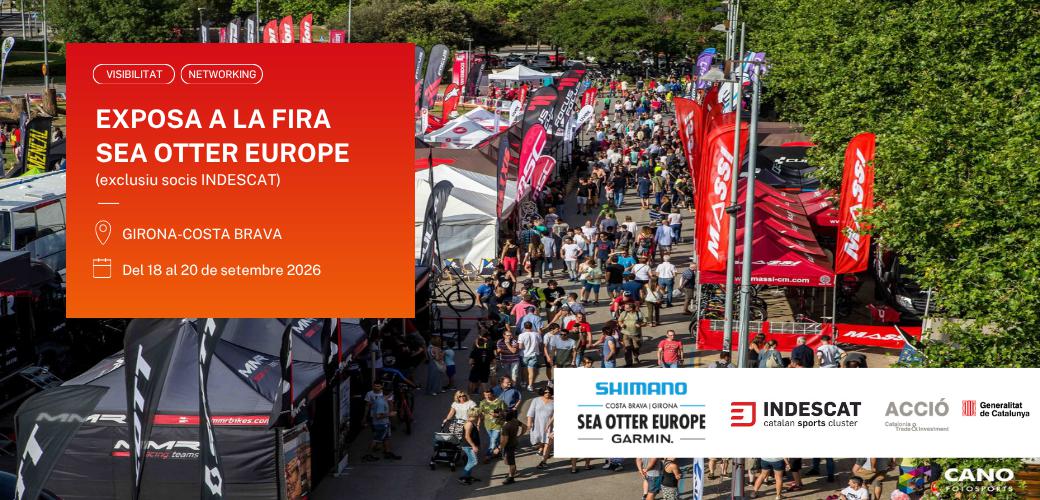 INDESCAT et convida a exposar a la fira Shimano Sea Otter Europe Costa Brava – Girona by Garmin