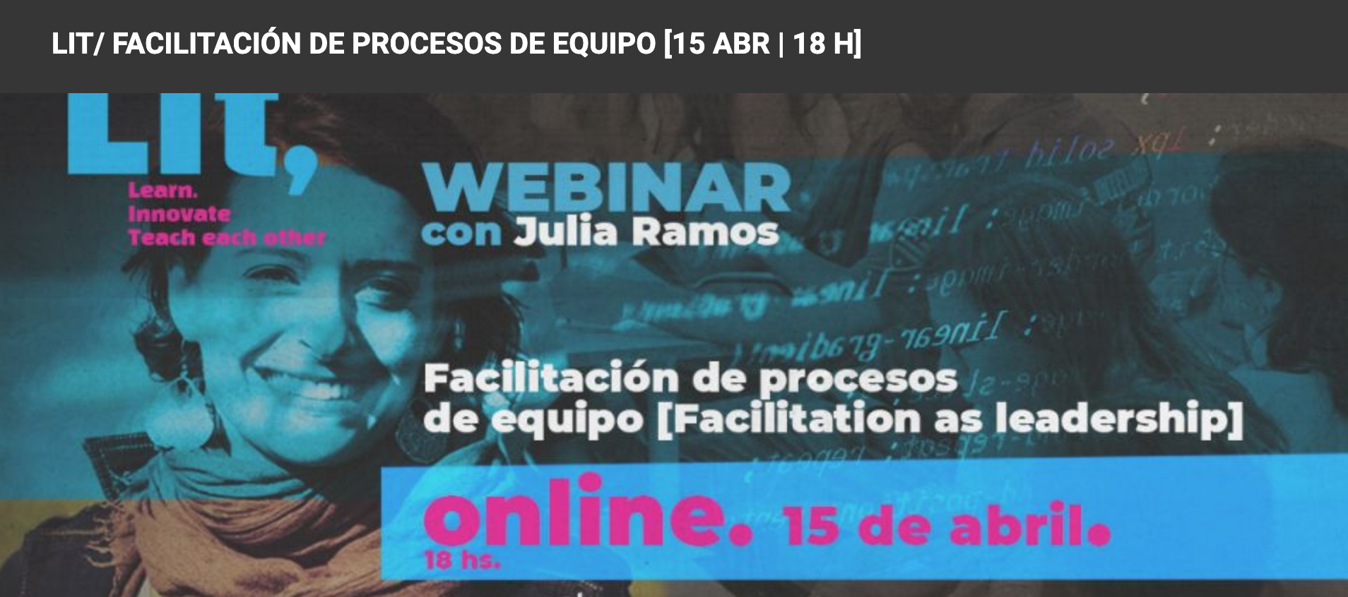 FACILITACIÓN DE PROCESOS DE EQUIPO by TEAMLABS