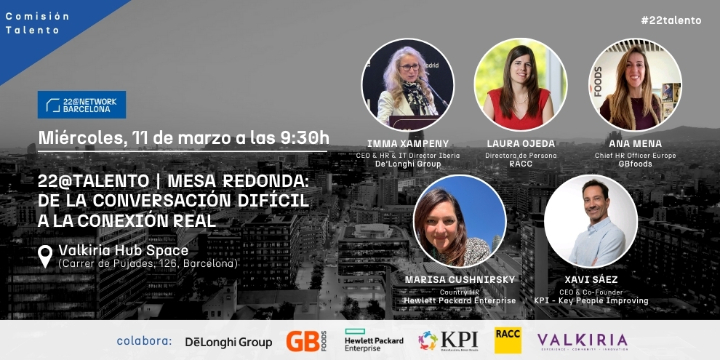 22@Talent | Taula Rodona: De la conversa difícil a la connexió real