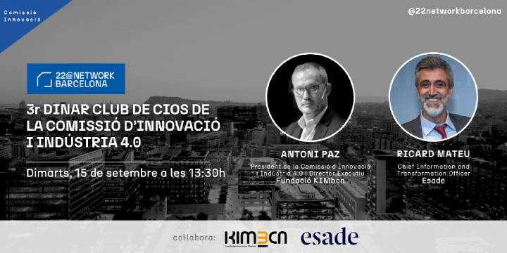 3r Dinar Club de CIOS de la Comissió d'innovació i Indústria 4.0
