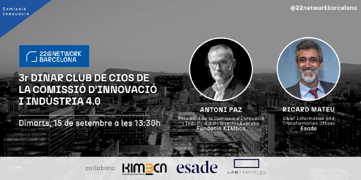 3r Dinar Club de CIOS de la Comissió d'innovació i Indústria 4.0