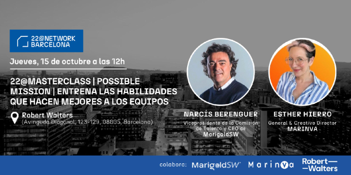 22@Masterclass de Talento | Possible Mission: Entrena las habilidades que hacen mejores a los equipos