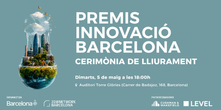 Cerimònia de lliurament de la 3a edició dels Premis Innovació Barcelona