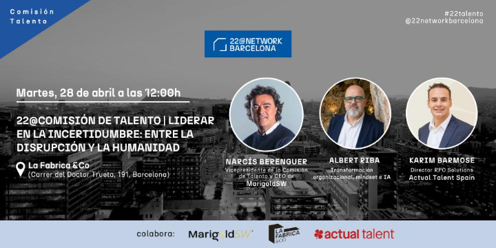 22@Comissió de Talent | Liderar a la incertesa: entre la disrupció i la humanitat