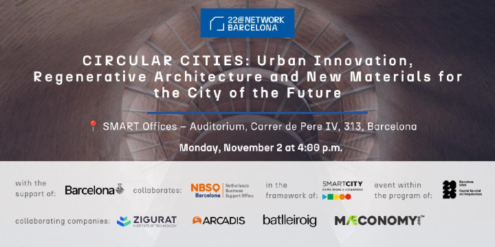 22@Creative Lab Circular Cities: Urban Innovation, Regenerative Architecture and New Materials for the City of the Future