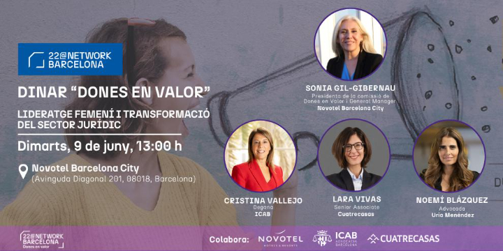 22@Dinar de Dones en Valor | Lideratge femení i transformació del sector jurídic