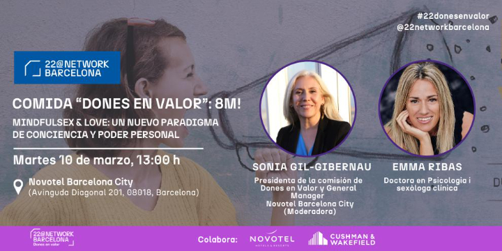 22@Dinar de Dones en Valor | MindfulSex & Love: un nou paradigma de consciència i poder personal