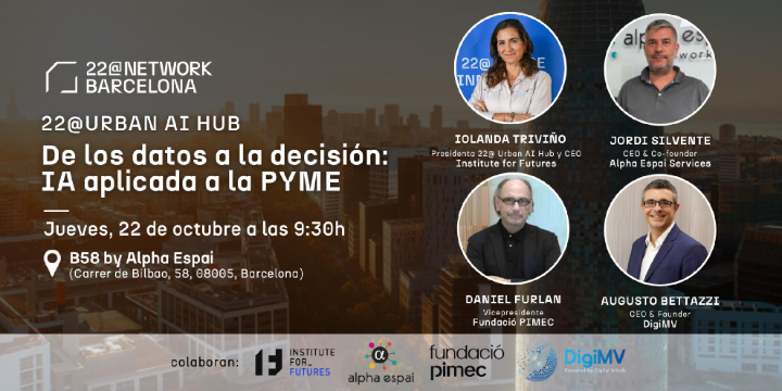 22@Urban AI Hub | De los datos a la decisión: IA aplicada a la PYME