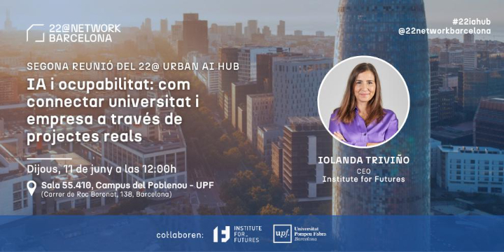22@ Urban AI Hub | IA i ocupabilitat: com connectar universitat i empresa a través de projectes reals
