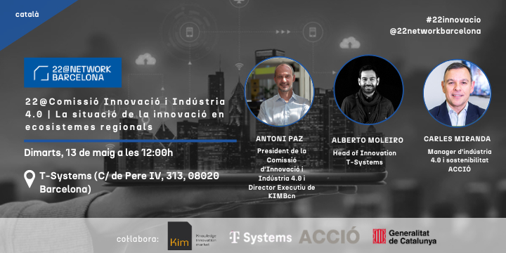 22@Comissió Innovació i Indústria 4.0 | La situació de la innovació en ecosistemes regionals