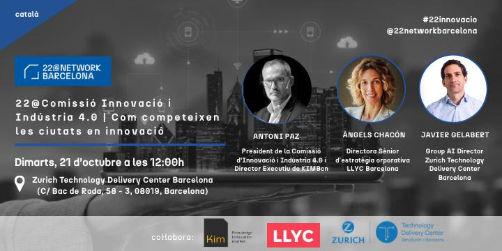 22@Comissió Innovació i Indústria 4.0 | Com competeixen les ciutats en innovació
