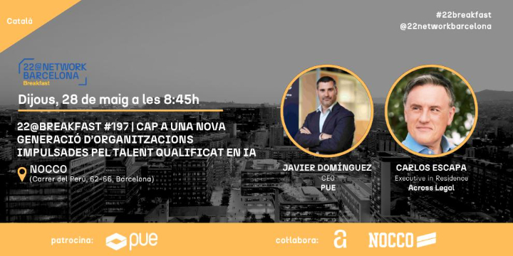 22@Breakfast #197 | Cap a una nova generació d’organitzacions impulsades pel talent qualificat en IA