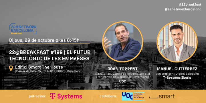 22@Breakfast #199 | El futur tecnològic de les empreses