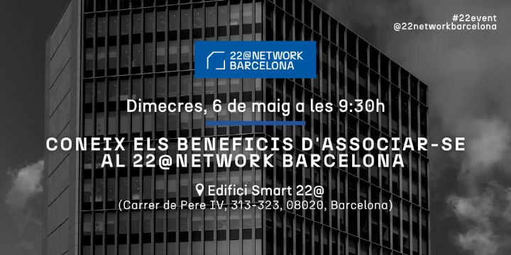 Coneix els beneficis d'associar-se al 22@Network Barcelona