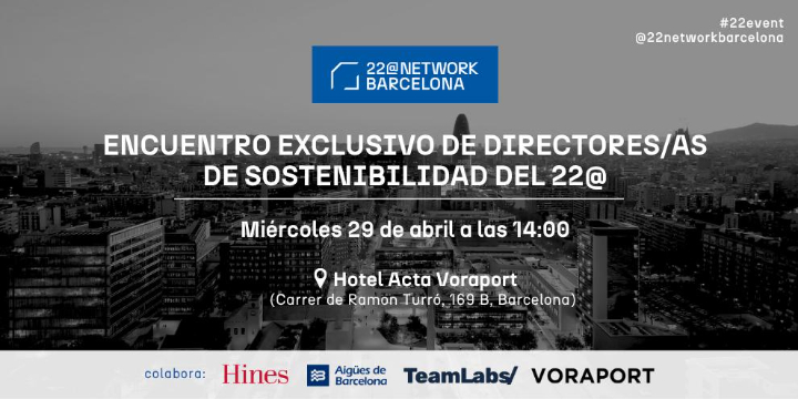 Encuentro exclusivo de Directores/as de Sostenibilidad del 22@