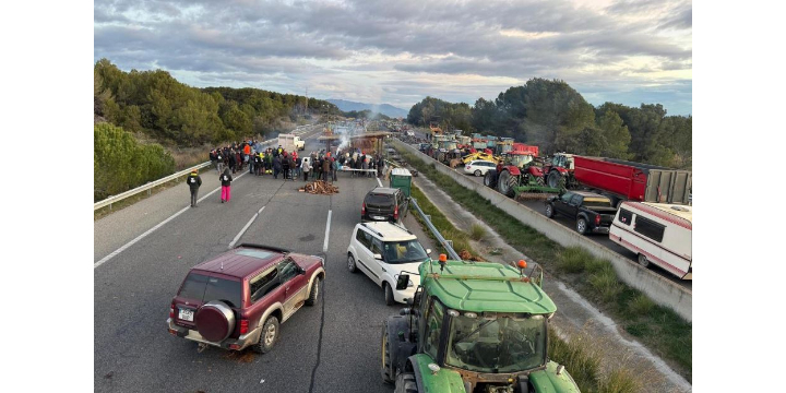 Comunicado sobre las protestas de los agricultores catalanes