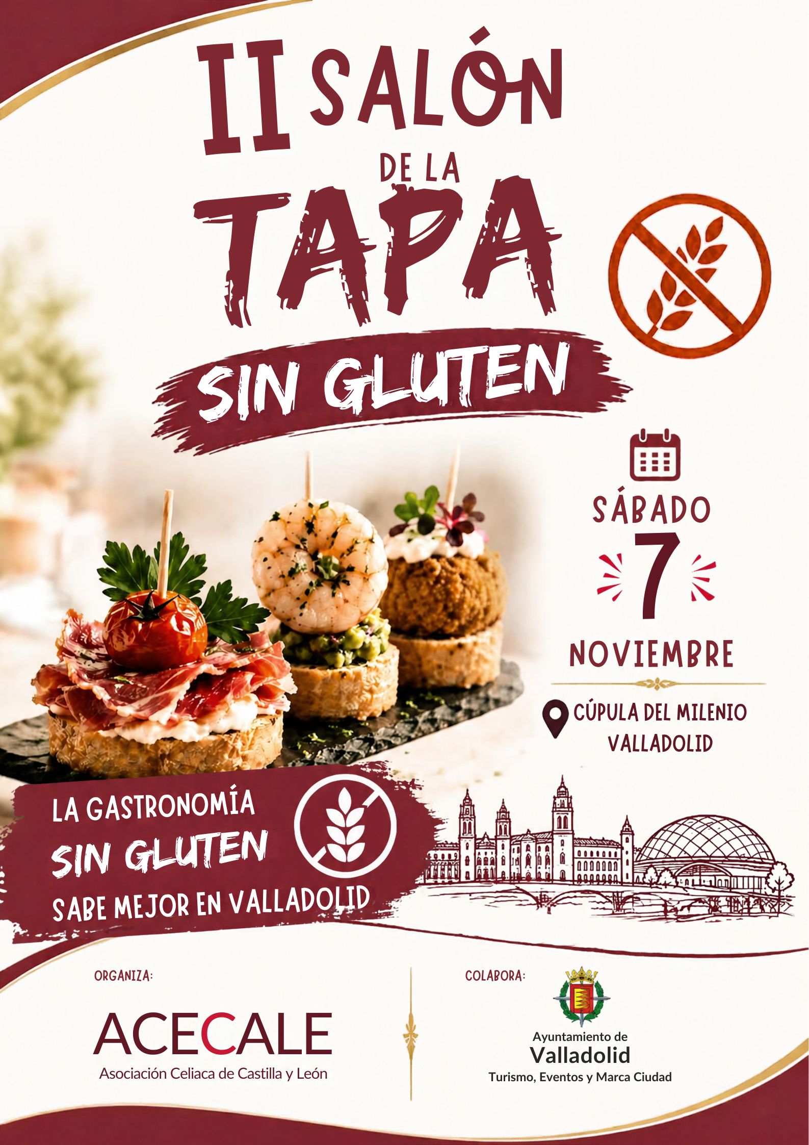 Reserva la fecha para el II Salón de la Tapa Sin Gluten