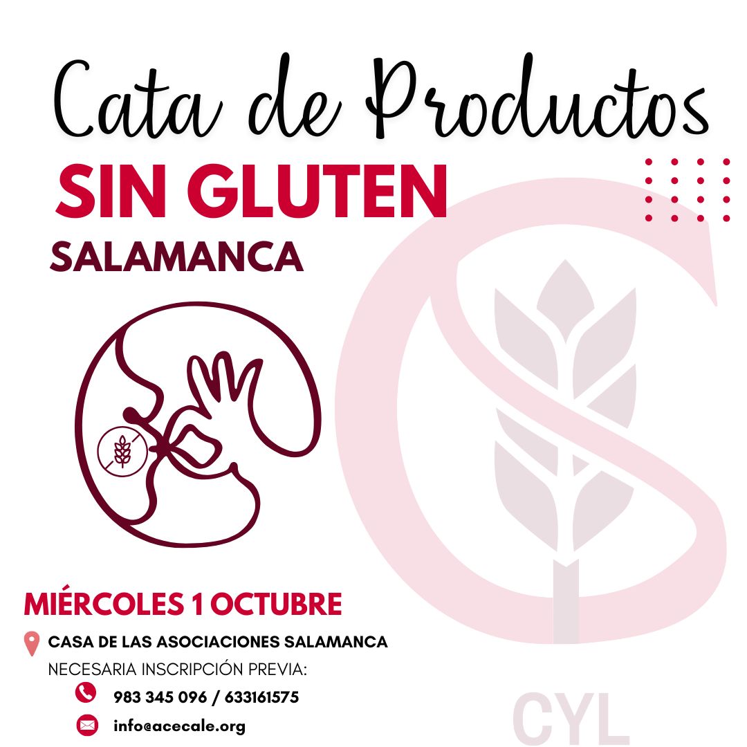 Cata de Productos Sin Gluten y reunión de Socios en Salamanca