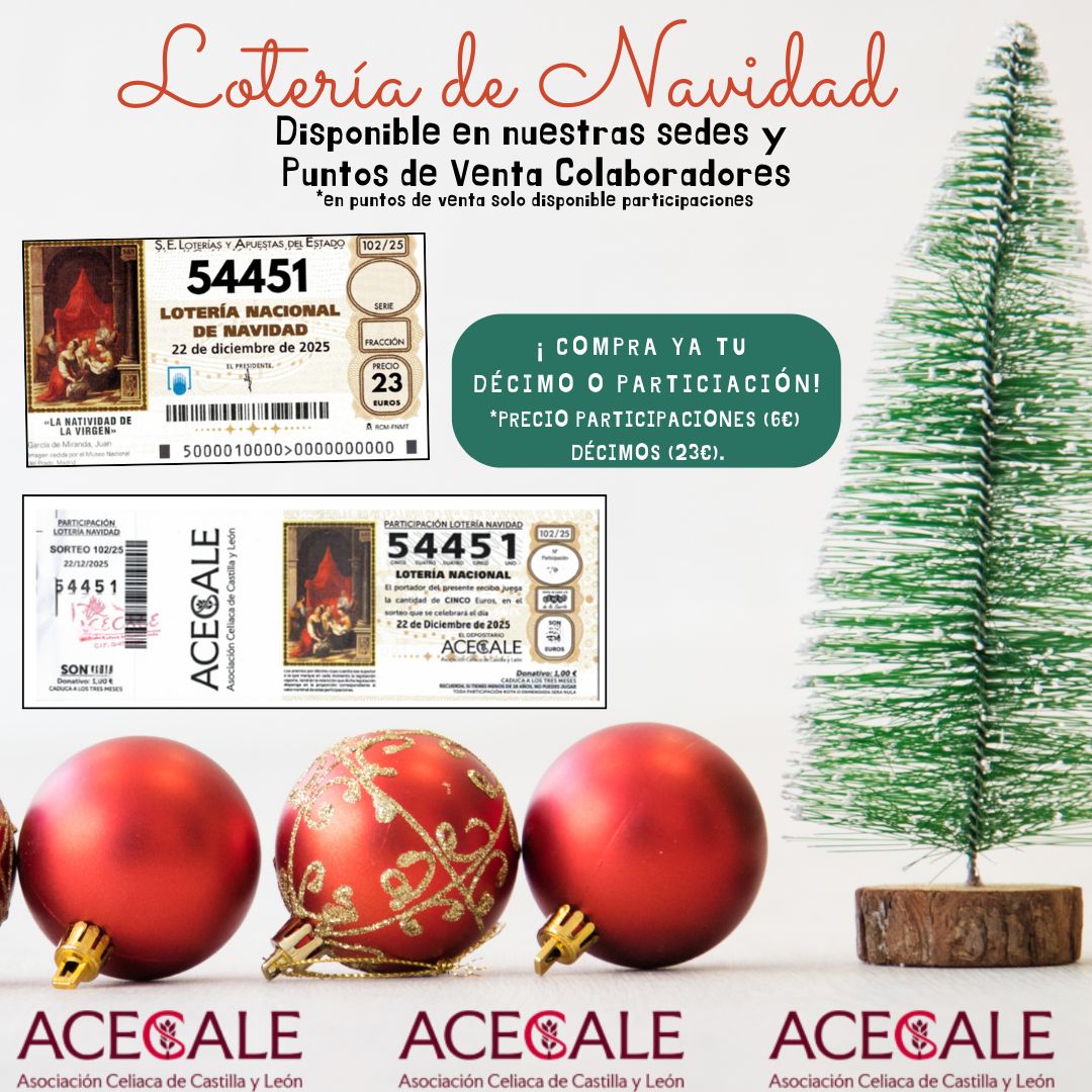 🍀Ya disponible la lotería de Navidad de ACECALE🍀