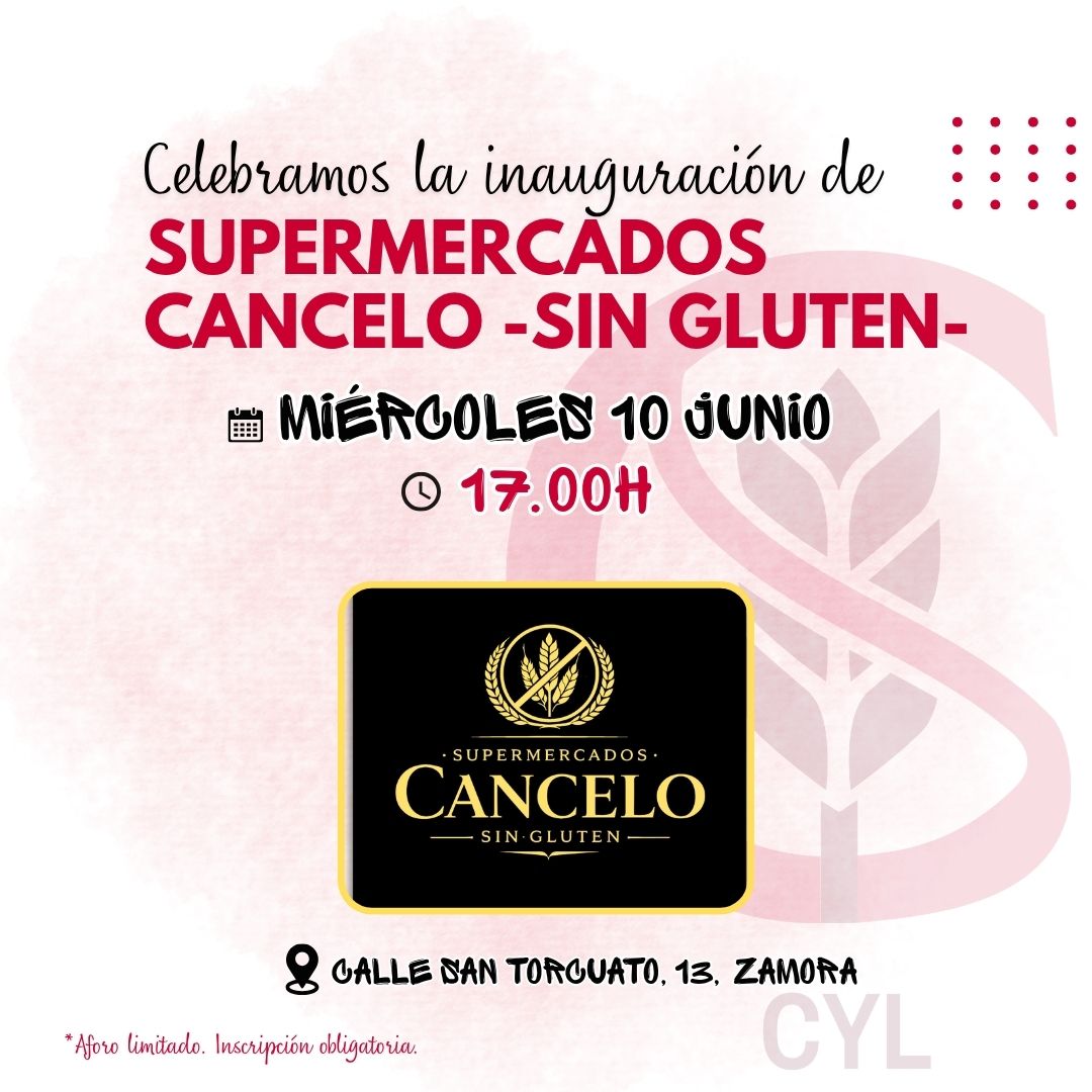 Inauguración de Supermercados Cancelo Sin Gluten en Zamora