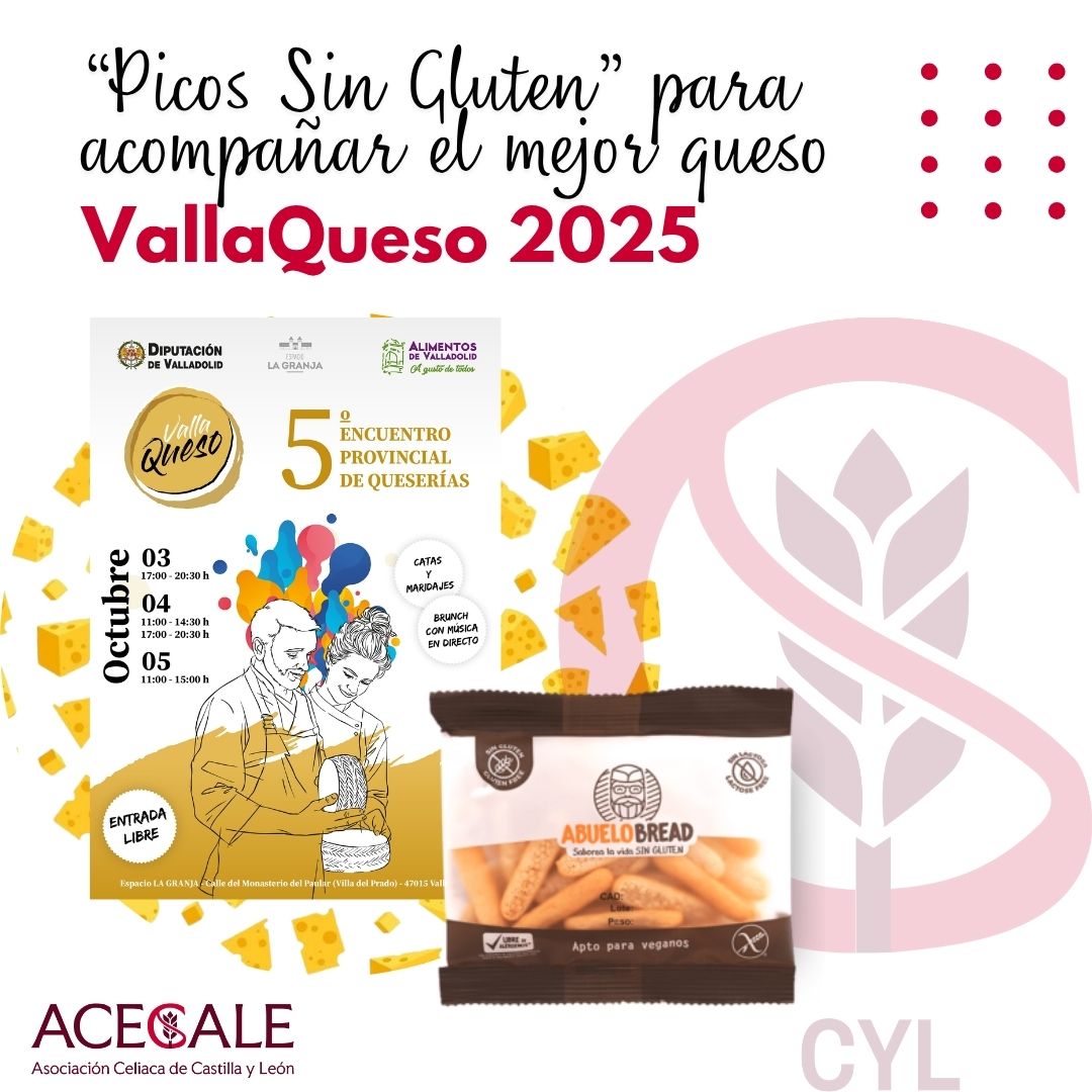 “Picos Sin Gluten para acompañar el mejor queso – VallaQueso 2025”