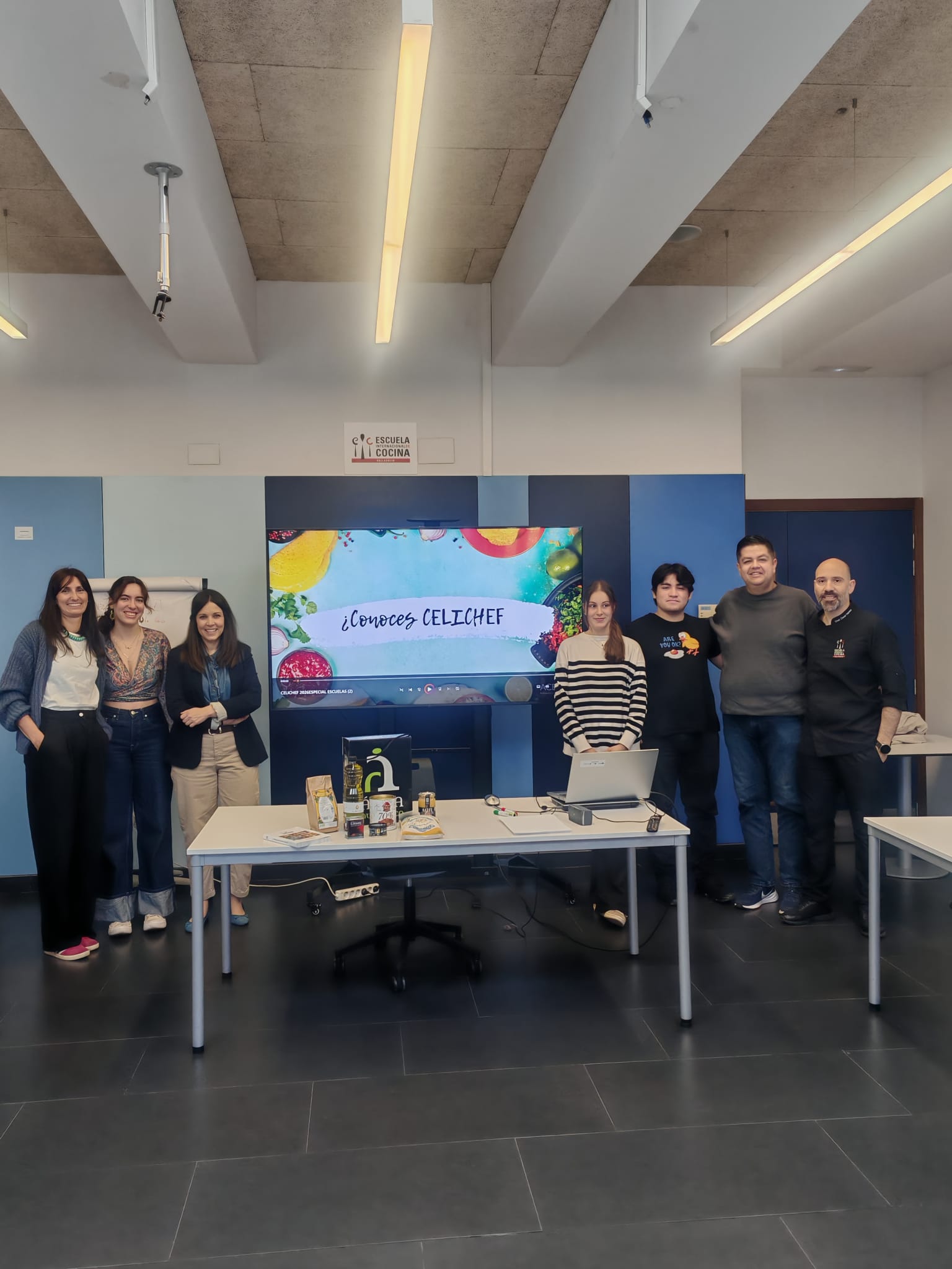 Campaña de sensibilización en Escuela Internacional de Cocina de Valladolid