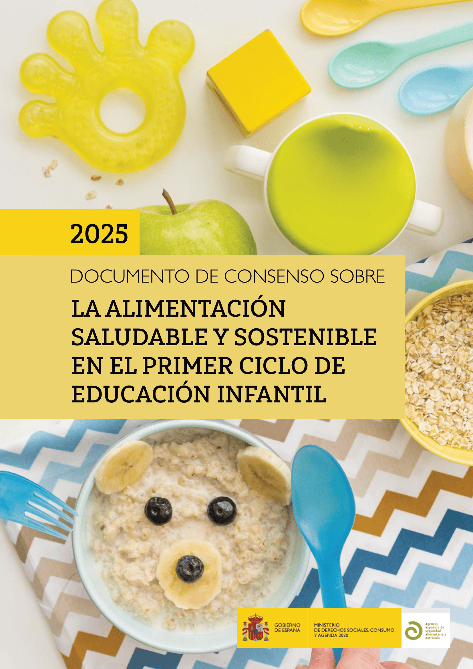 Nuevo documento " La alimentación saludable y sostenible en el primer ciclo de educación infantil"