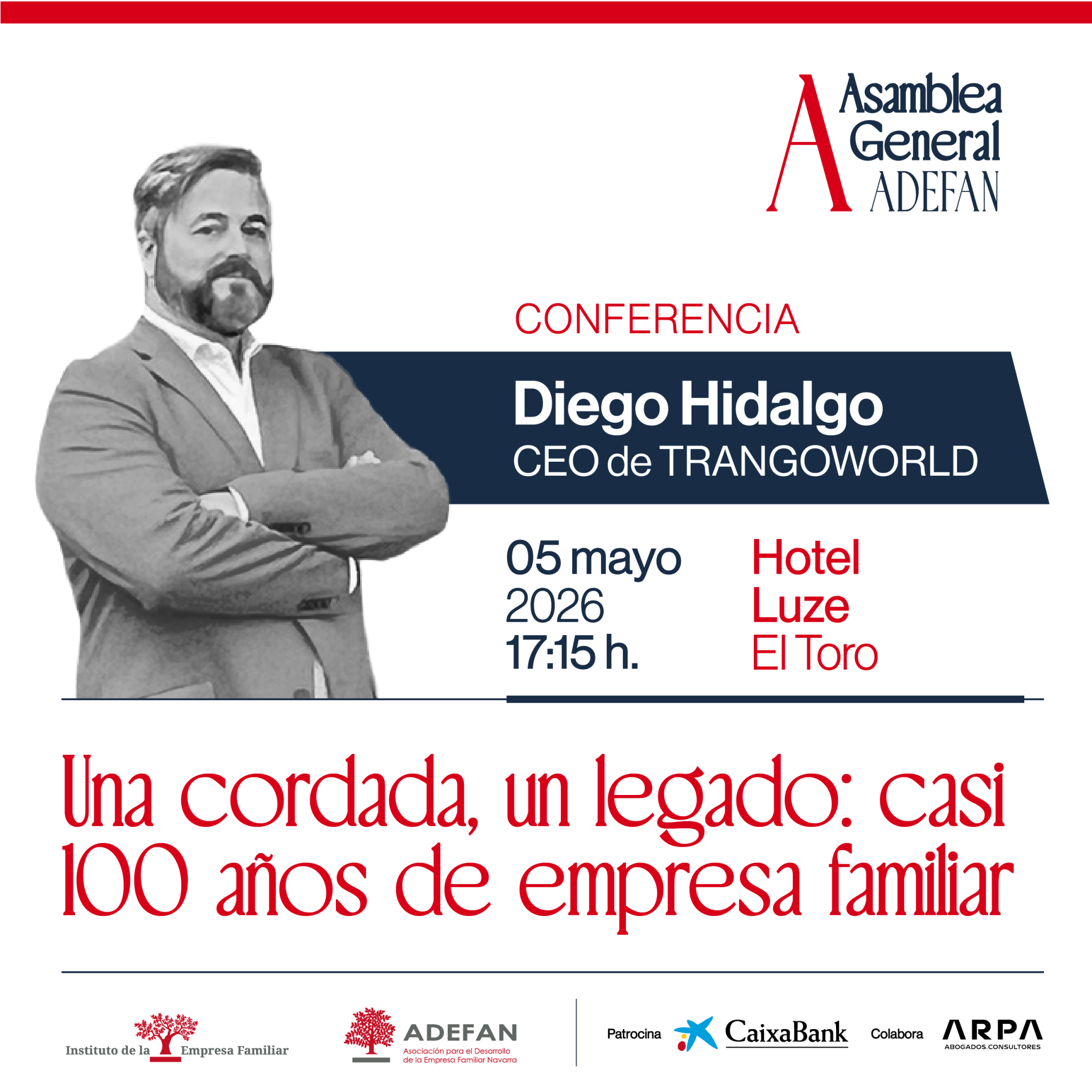 Conferencia «Una cordada, un legado: casi 100 años de empresa familiar»