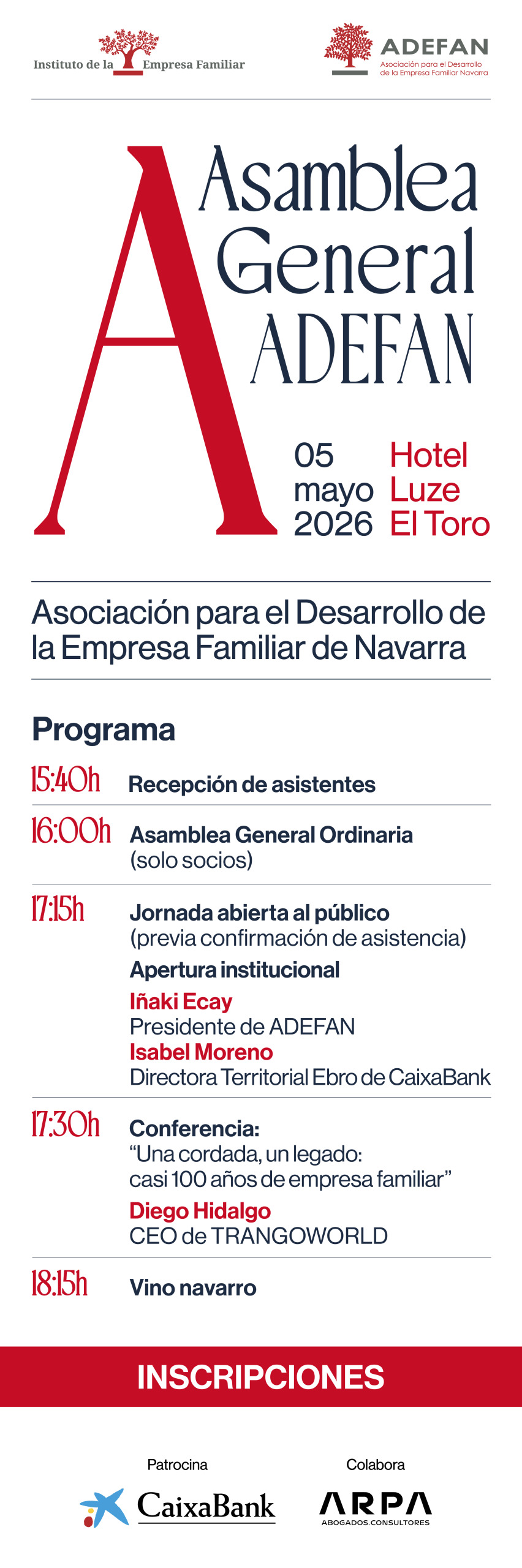 Asamblea General ADEFAN Mayo 2026