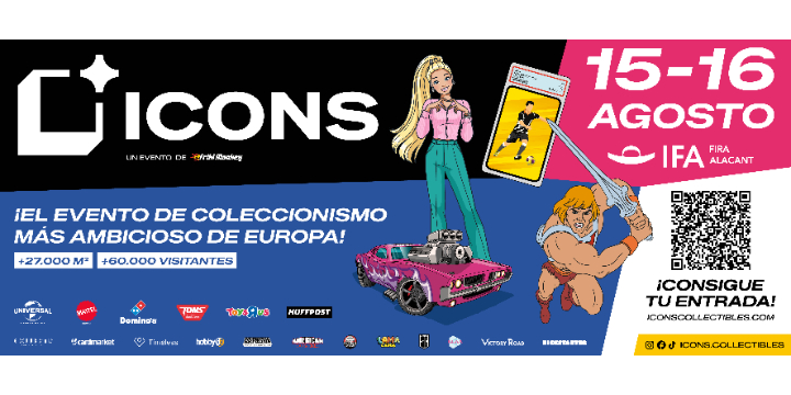 Friki Monkey lanza ICONS en Alicante, el evento de coleccionismo más ambicioso de Europa
