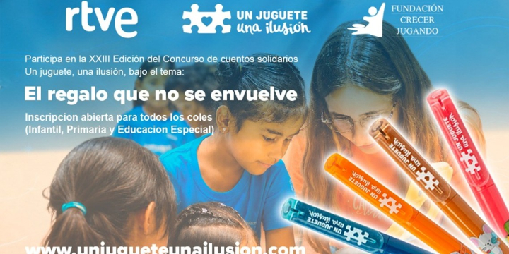 ‘Un Juguete, Una Ilusión’ abre la XXIII edición del Concurso de Cuentos Solidarios