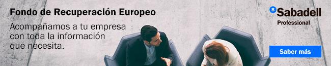 Banco Sabadell “Fondo recuperación europeo – Next generation EU”