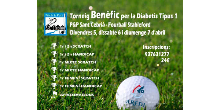 TORNEIG BENÈFIC PITCH&PUTT SANT CEBRIÀ