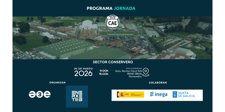 La Ruta CAE 2026 analiza el papel de la eficiencia energética en el sector conservero en Enerxétika